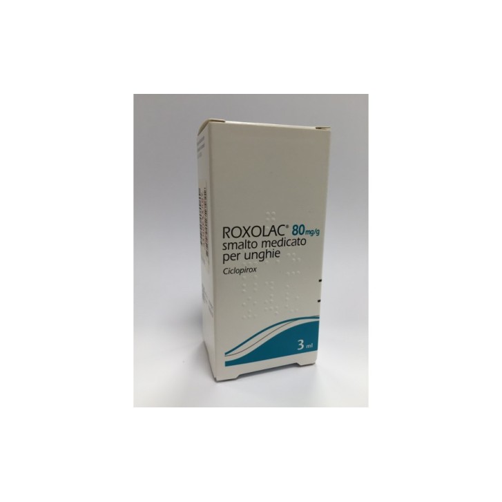 ROXOLAC*smalto unghie 3 ml 80 mg/g