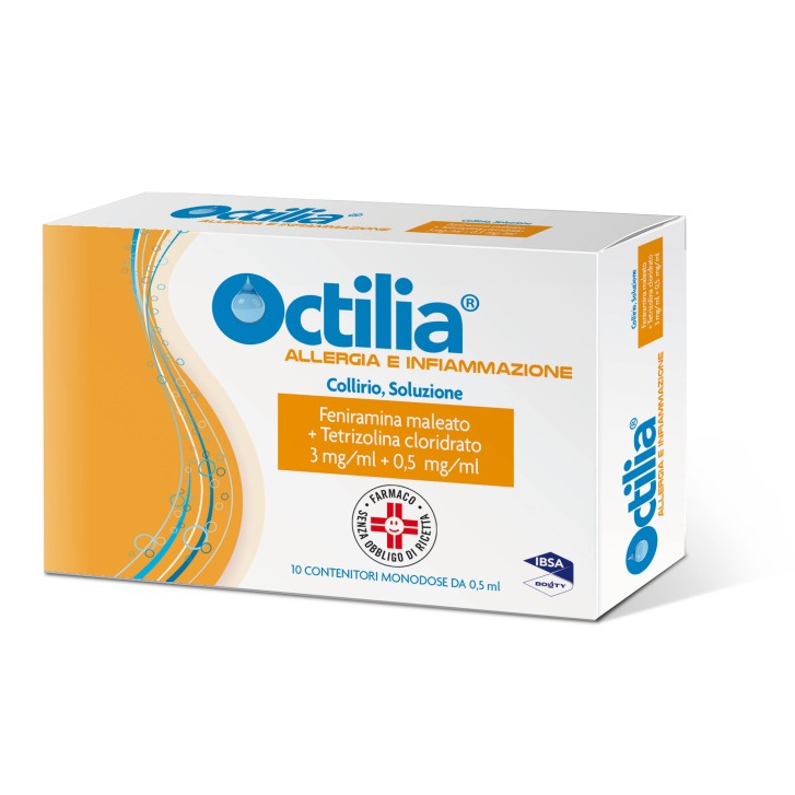 OCTILIA ALLERGIA E INFIAMMAZIONE*10 monod collirio 0,5 ml 0,3 mg/ml + 0,5 mg/ml
