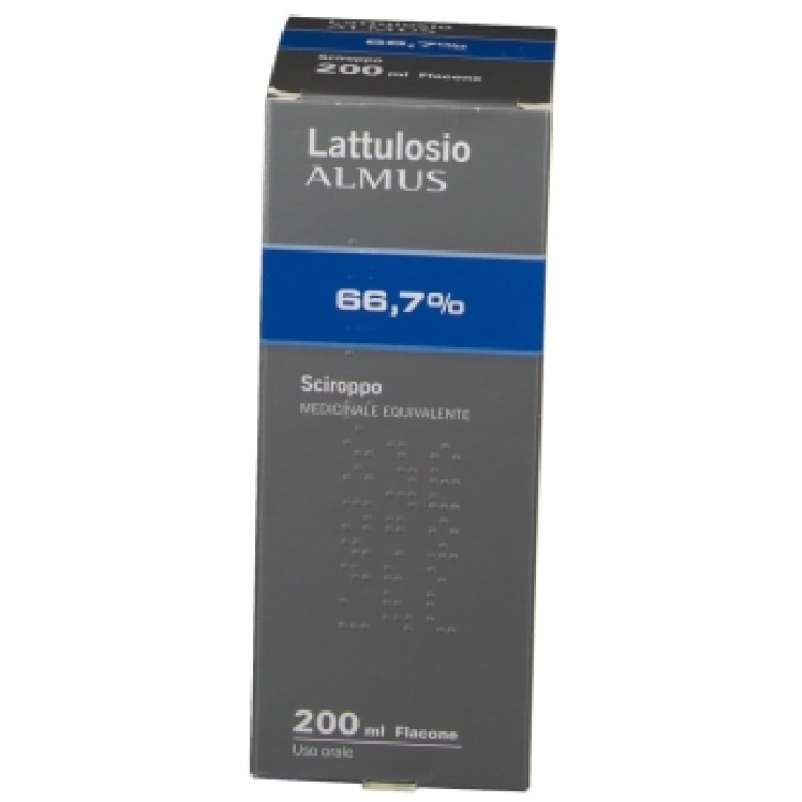 LATTULOSIO (ALMUS)*sciroppo 200 ml 66,7% flacone