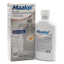 MAALOX*orale sosp 250 ml 4% + 3,5% aroma menta