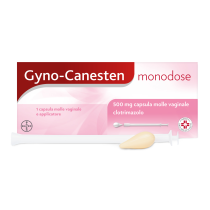 GYNOCANESTEN MONODOSE 1 capsula vaginale 500 mg