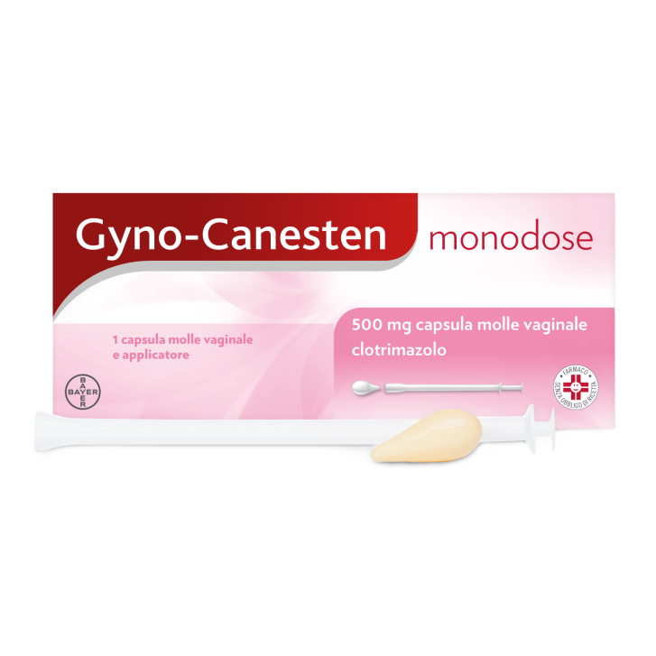 GYNOCANESTEN MONODOSE 1 capsula vaginale 500 mg