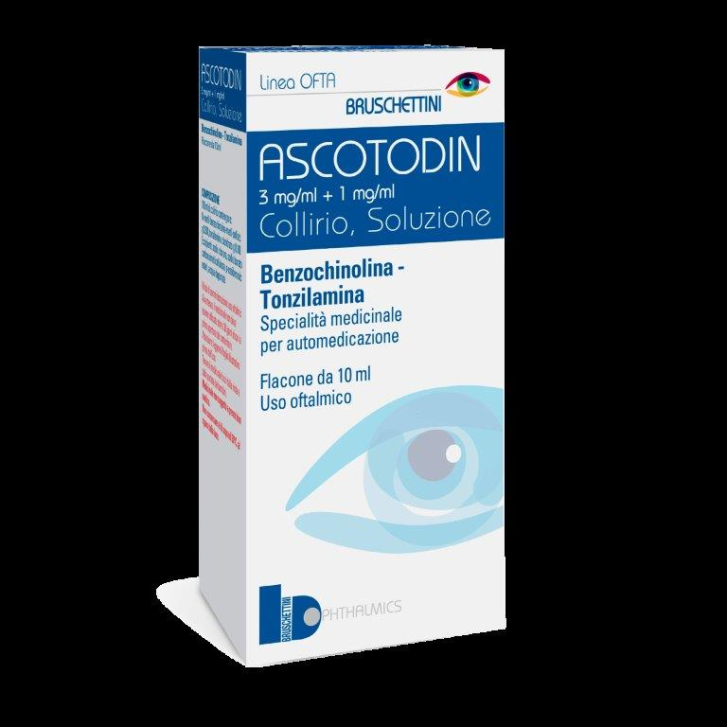 ASCOTODIN*collirio 3 mg/ml + 1 mg/ml 10 ml