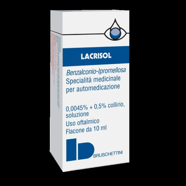 LACRISOL*collirio 10 ml 0,0045% + 0,5%