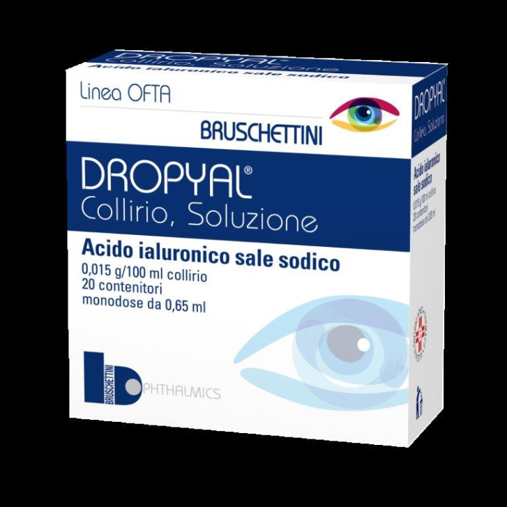 DROPYAL*20 monodosi collirio 0,65 ml 0,015 g/100 ml
