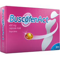 BUSCOFENACT*20 cps molli 400 mg