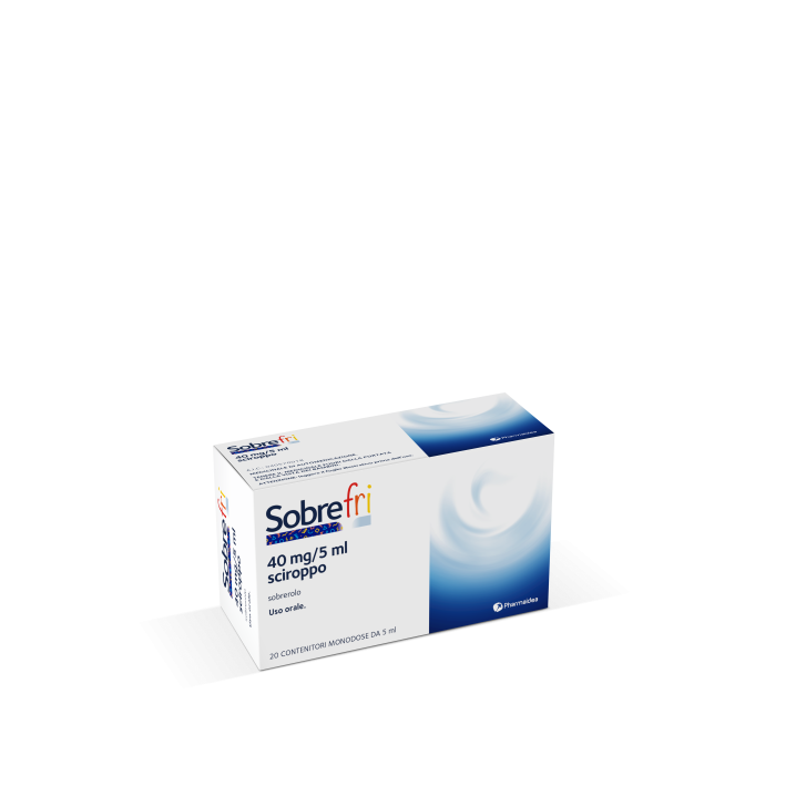 SOBREFRI*20 flaconcini 40 mg 5 ml sciroppo