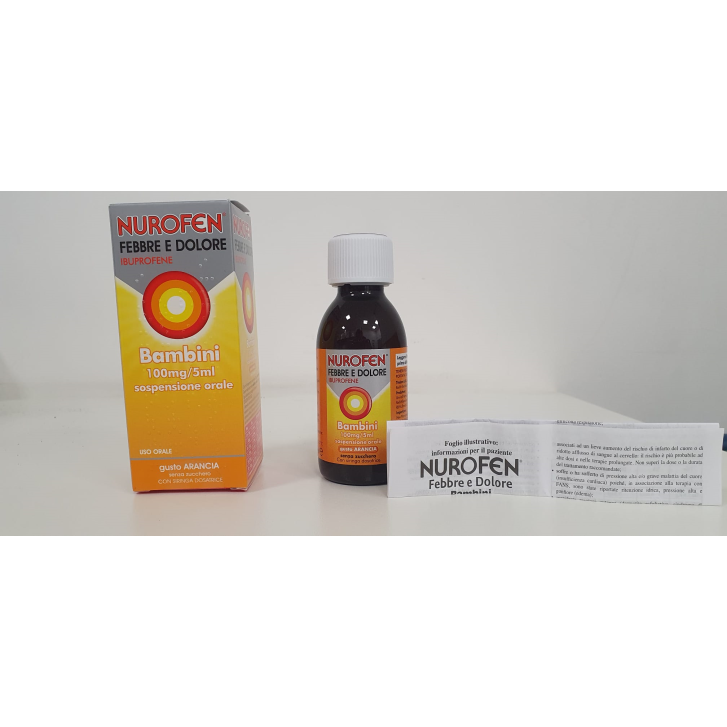NUROFEN FEBBRE D BB100MG/5ML A