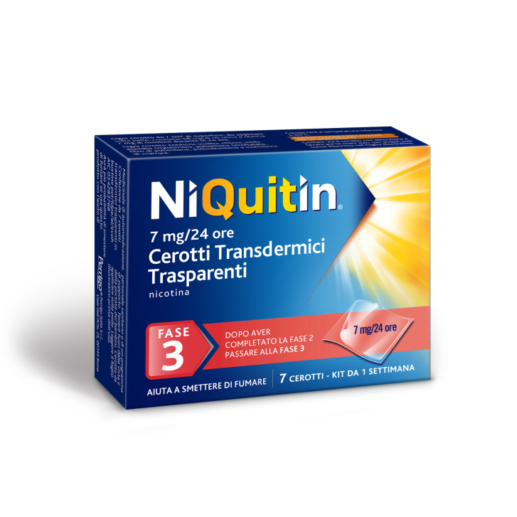 NIQUITIN*7CER TRANSD 7MG/24H