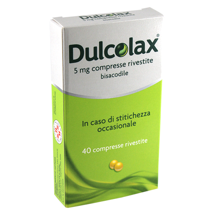 DULCOLAX*40CPR RIV 5MG GMM