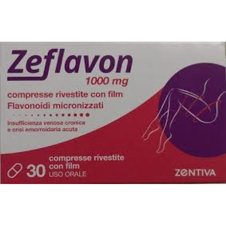 ZEFLAVON*30CPR RIV 1000MG