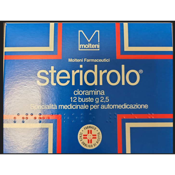 STERIDROLO*12 bust polv u.e. 2,5 g