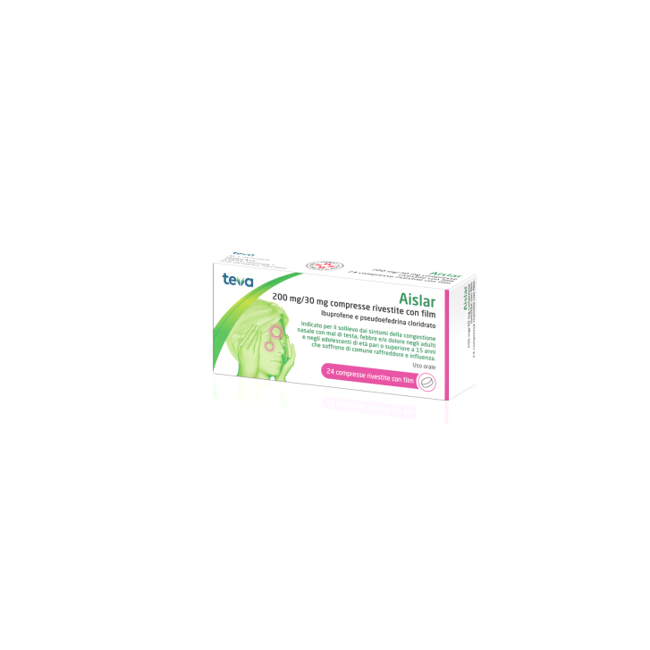 AISLAR*24CPR 200MG+30MG<>