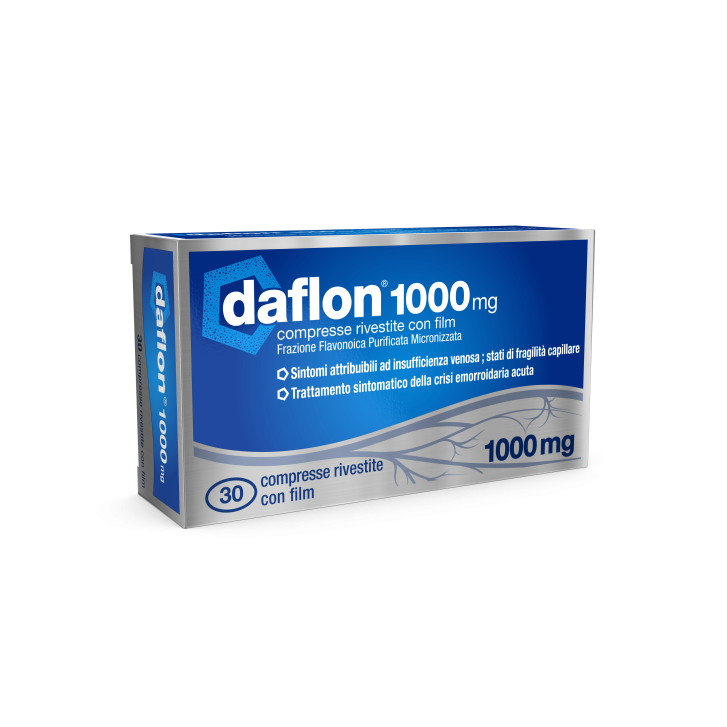 DAFLON 30CPR RIV 1000MG