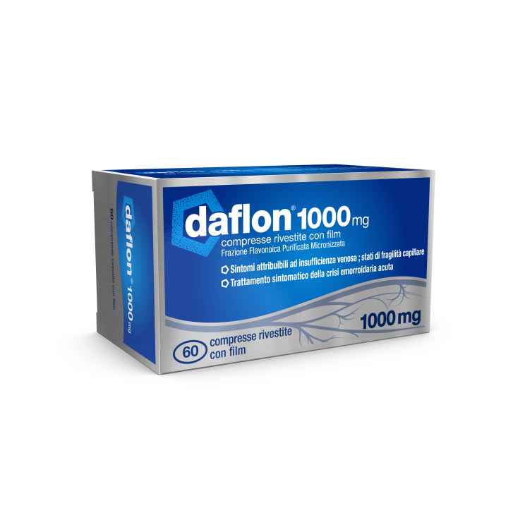 DAFLON 60CPR RIV 1000MG
