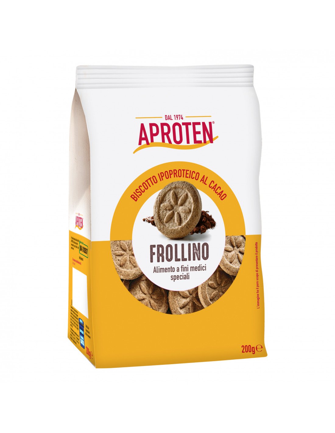APROTEN Frollino - Biscotti aproteici al cacao 200 G - Immagine 3