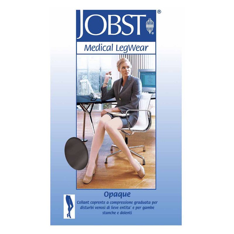 Calza Compressiva Jobst Opaque 15-20mmHg Collant Nero Taglia 3 - Jobst