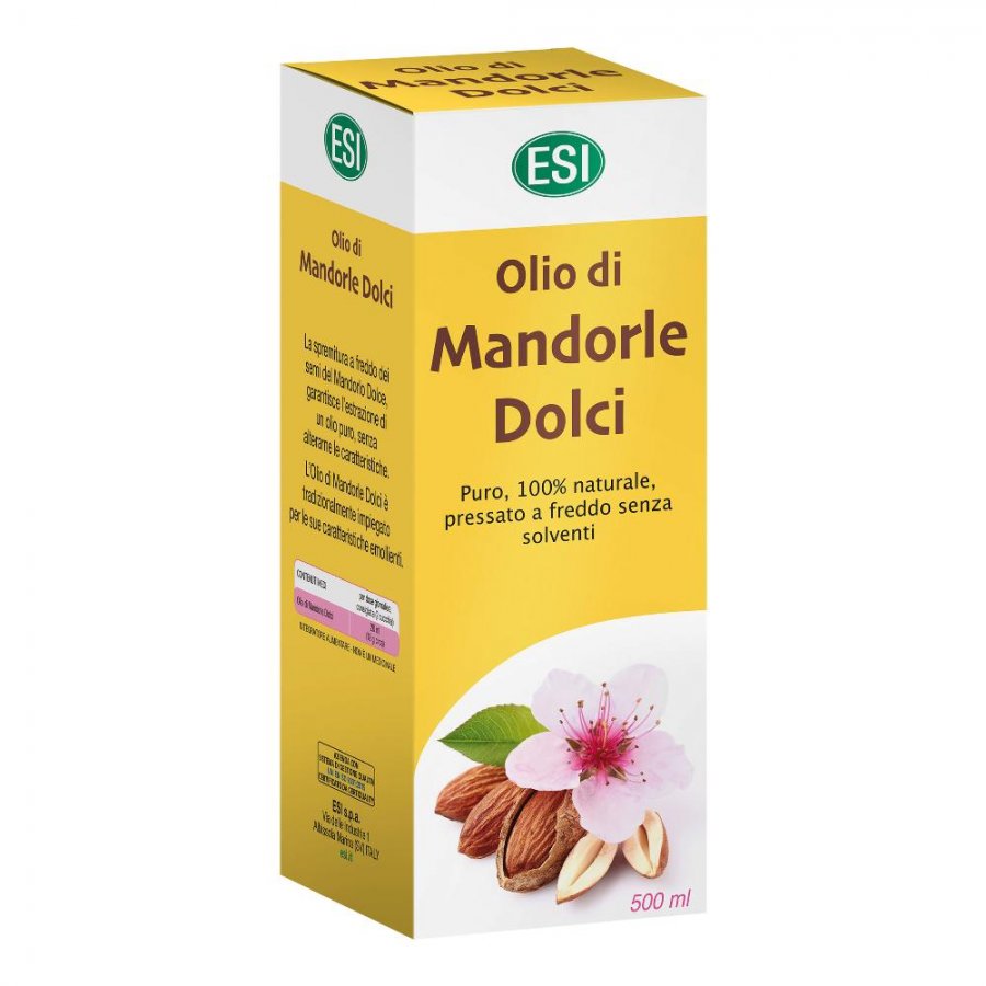 Esi Olio Di Mandorle Dolci Pressato A Freddo Senza Solventi. 100% Naturale 500 Ml - Immagine 8