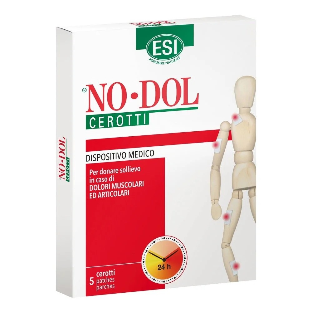 🩹 ESI No-Dol Cerotti Antinfiammatori | Confezione da 5 Pezzi | Dolori Muscolari - Immagine 9