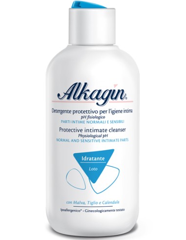 Istituto Ganassini Blu/Grano Alkagin Detergente Protettivo Per L' Igiene Intima Ph Fisiologico 400 Ml - Immagine 6
