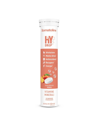 Somatoline Pesca Hydrops Integratore Vitamine E Minerali 20 Compresse Effervescenti - Immagine 8