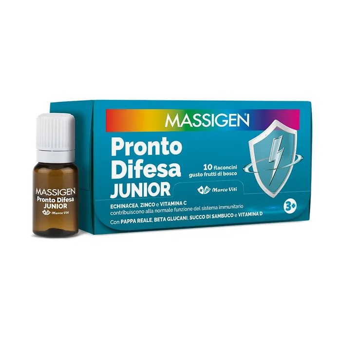 Marco Viti Integratore Massigen Pronto Difesa Junior Difese Immunitarie - Immagine 2