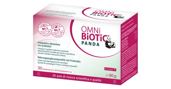 Omni Biotic Omni-Biotic Panda Per Equilibrio Flora Intestinale 30 Bustine Da 3 G - Immagine 5
