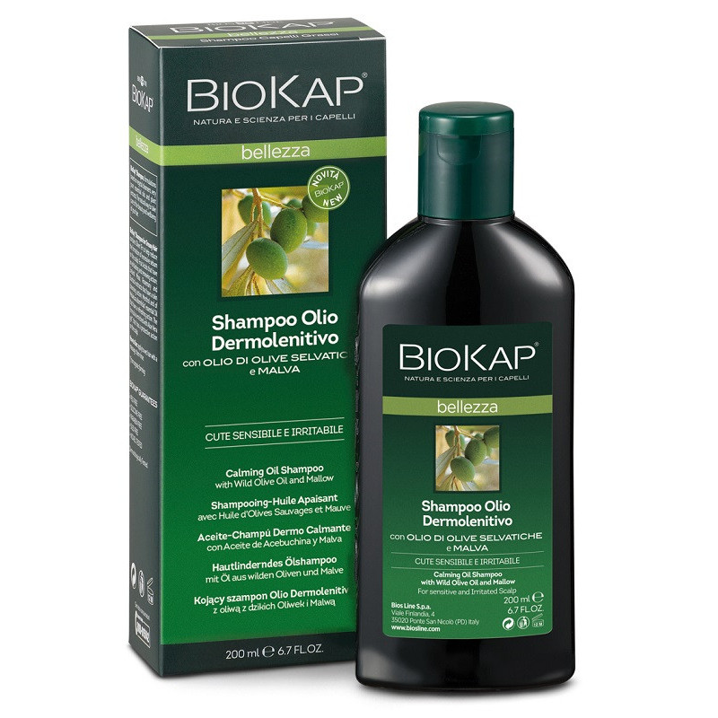 Malva Biokap Bellezza, Shampoo Lenitivo A Base Di Olio, 200 Ml - Immagine 7