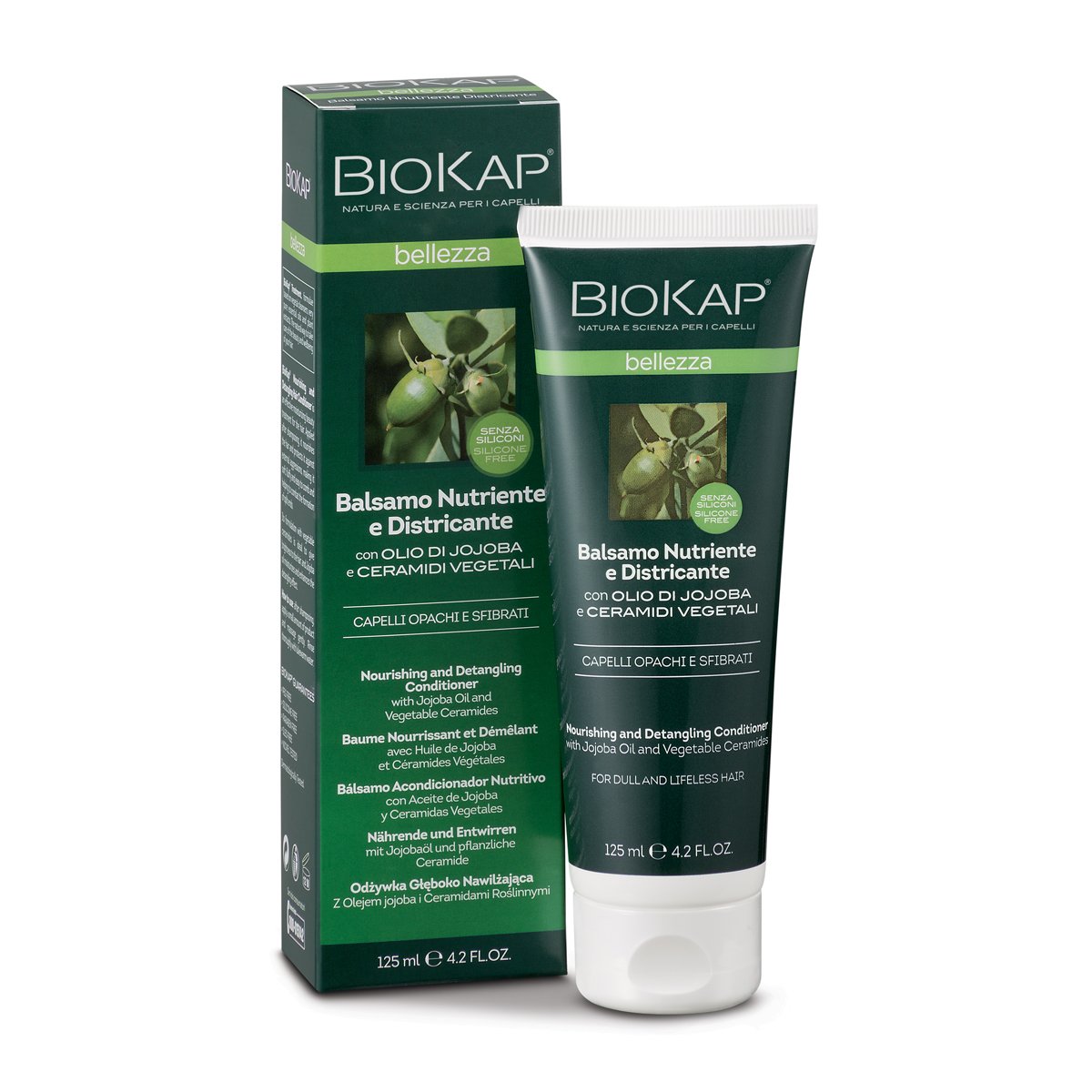 BIOS LINE biokap balsamo nutriente districante per capelli sfibrati 125 ml - Immagine 7