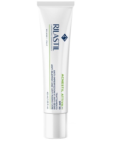 Rilastil Acnestil Attiva (+) Spf 30 Trattamento Anti-imperfezioni E Anti-segni 40ml - Immagine 10