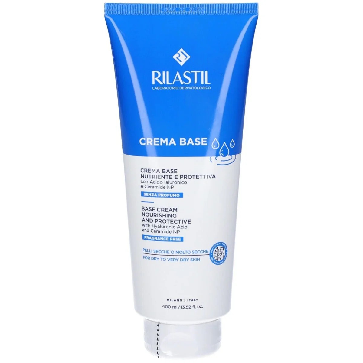 Rilastil Crema Idratante Per Viso E Corpo Senza Profumo 400Ml - Immagine 7
