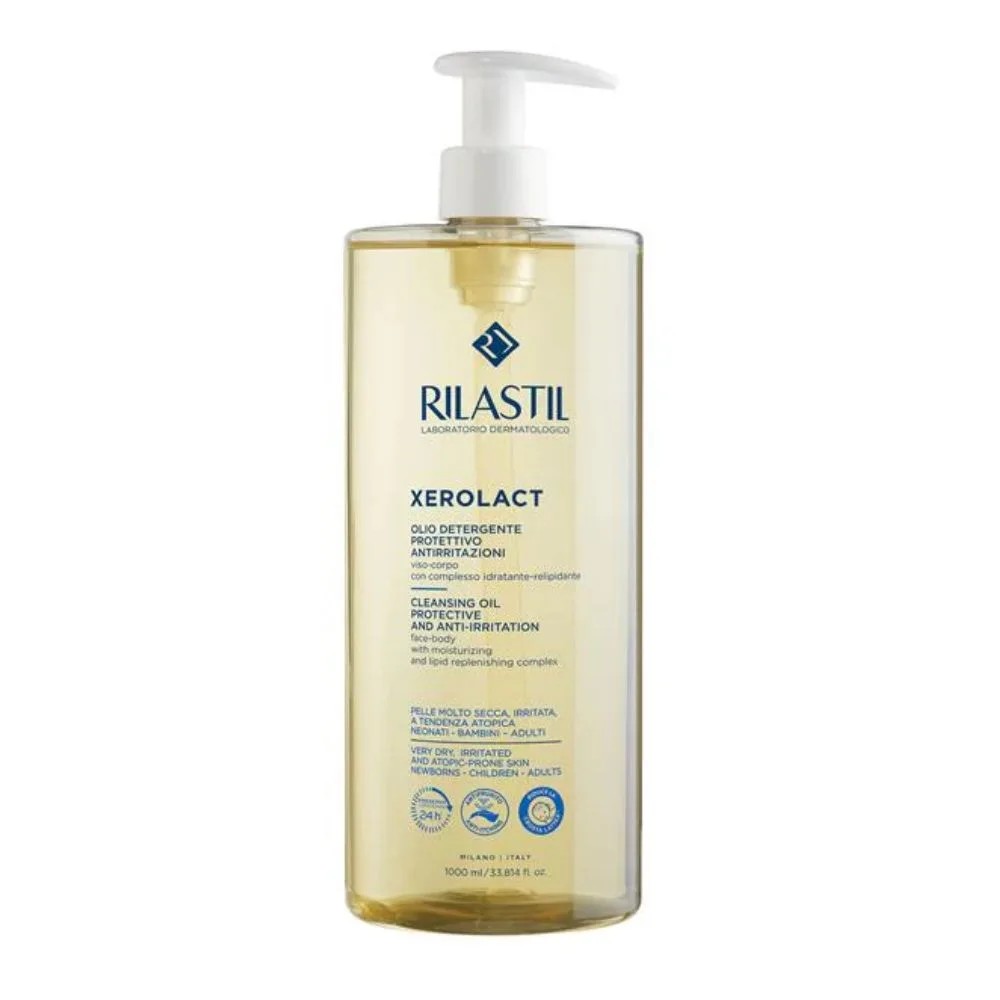 Rilastil Xerolact Olio doccia, 1000 ml - Immagine 5
