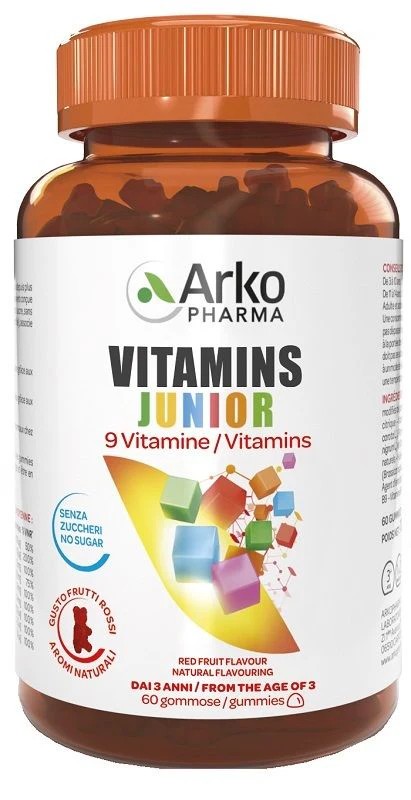 Arkofarm Arko Pharma Vitamins Junior Caramelle 120 G Bambino - Immagine 4