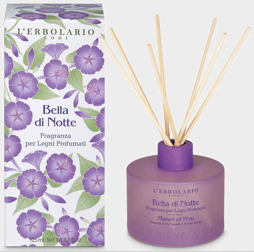 Bella di Notte Fragranza Ambiente Diffusore Legni Profumati 125ml - L'ERBOLARIO
