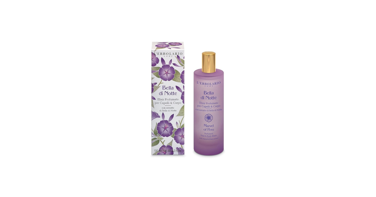 Bella di Notte Elisir Profumato Capelli e Corpo Spray Edizione Limitata 100ml - L'ERBOLARIO