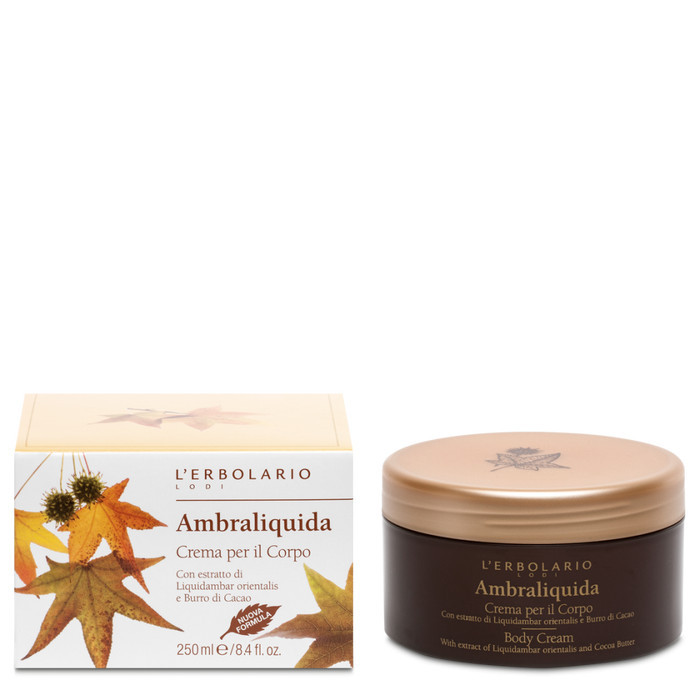 L'Erbolario Ambraliquida Crema Corpo Idratante 250ml - L'Erbolario