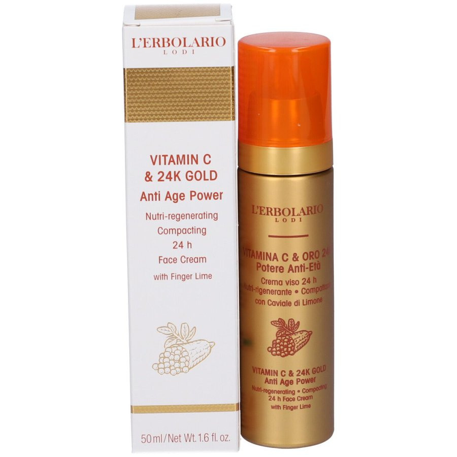 L'erbolario Oro/Crema Vitamina C & Viso 50 Ml - Immagine 4