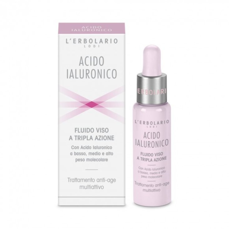 Fluido Viso Acido Ialuronico Tripla Azione 28ml - L'Erbolario