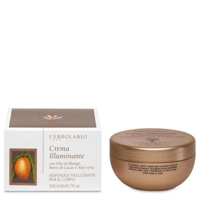 Crema Doposole Illuminante Vellutante 200ml - L'Erbolario