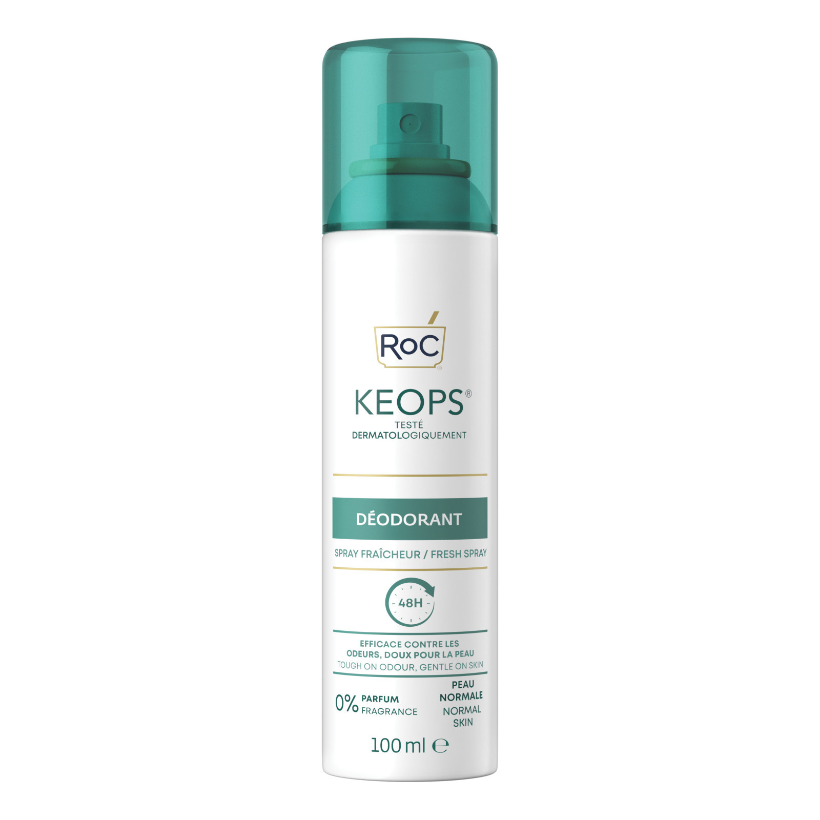 Roc Keops Deodorante Spray Fresco 48H Antitraspirante 100 Ml - Immagine 7