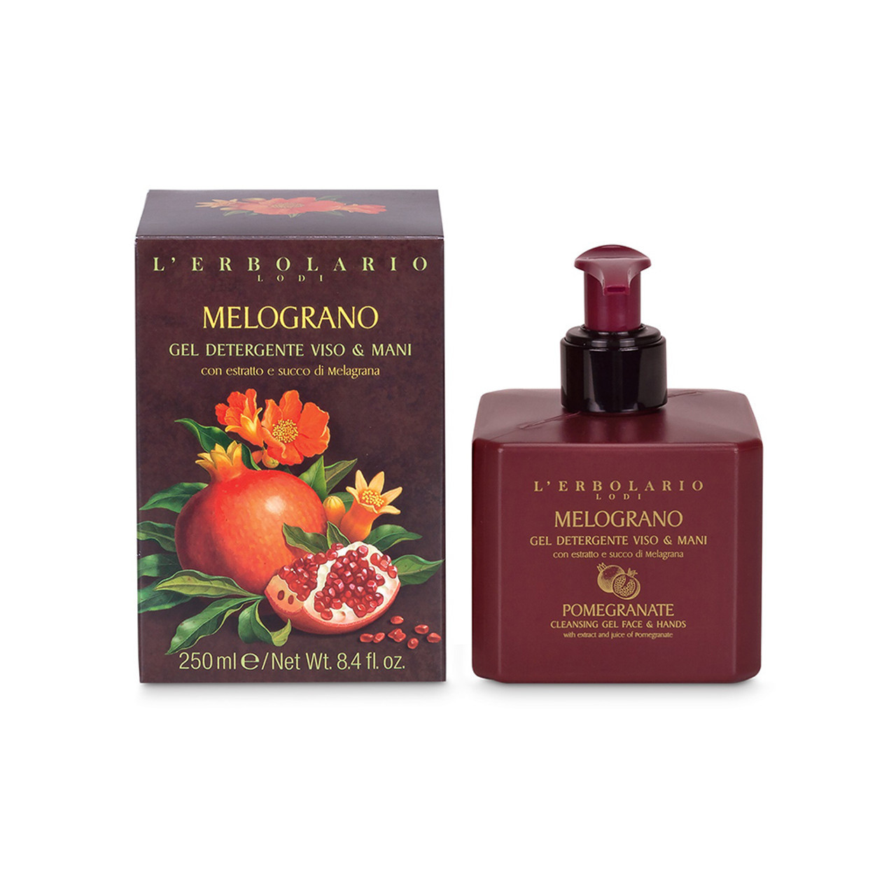 L'erbolario Melograno Gel Detergente Viso & Mani 250 Ml - Immagine 3
