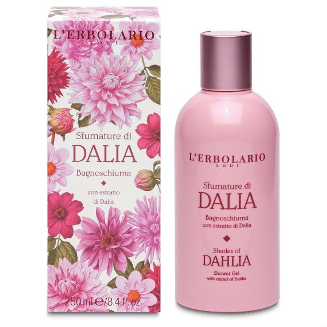 Sfumature Dalia Bagnoschiuma 250 ml - L'Erbolario