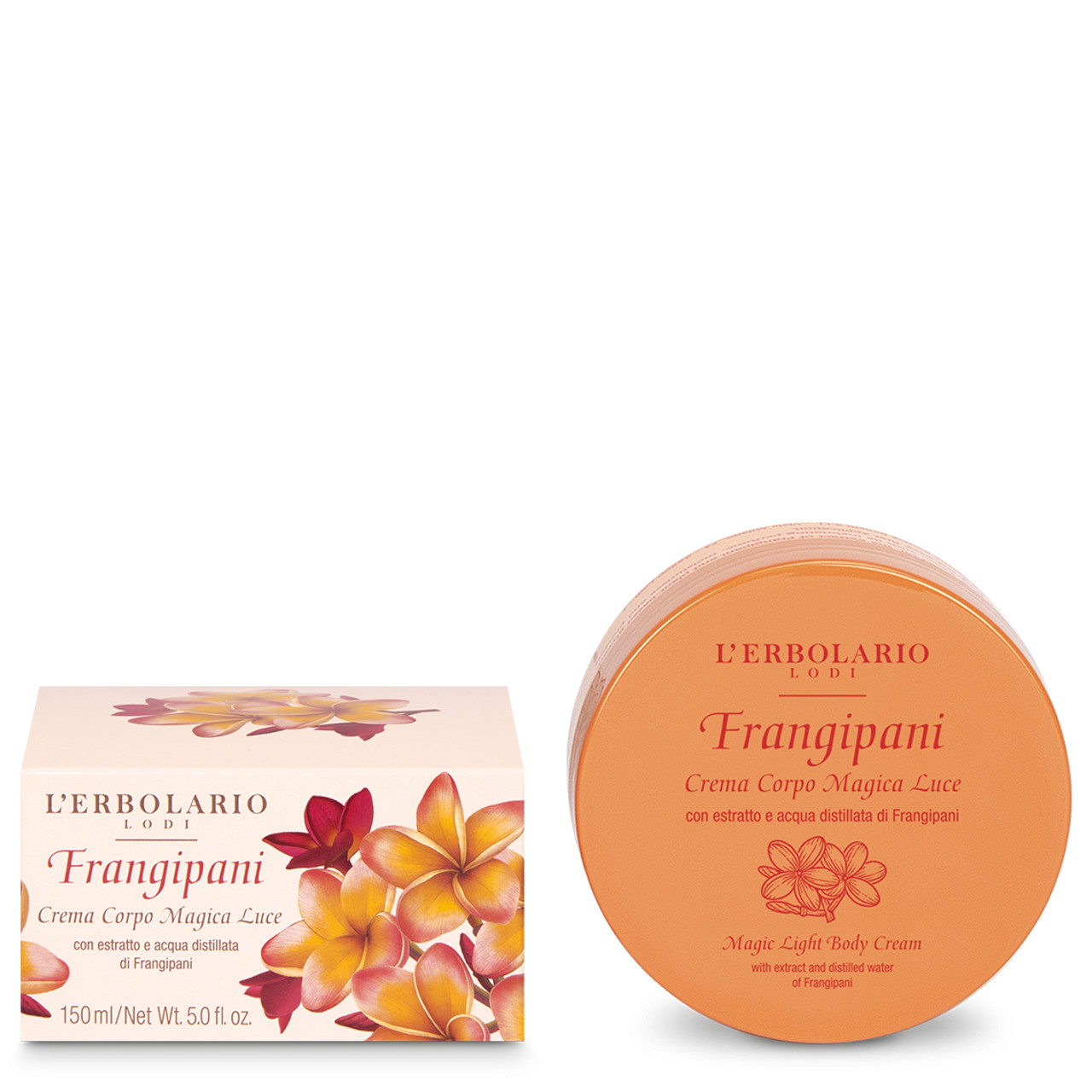 L'erbolario Sb Srl Crema Frangipani Corpo Magica Luce 150 Ml - Immagine 3