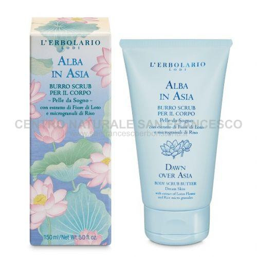 L'erbolario Burro Scrub Corpo Alba Asia Sogno Con Microgranuli Di Riso - Immagine 2