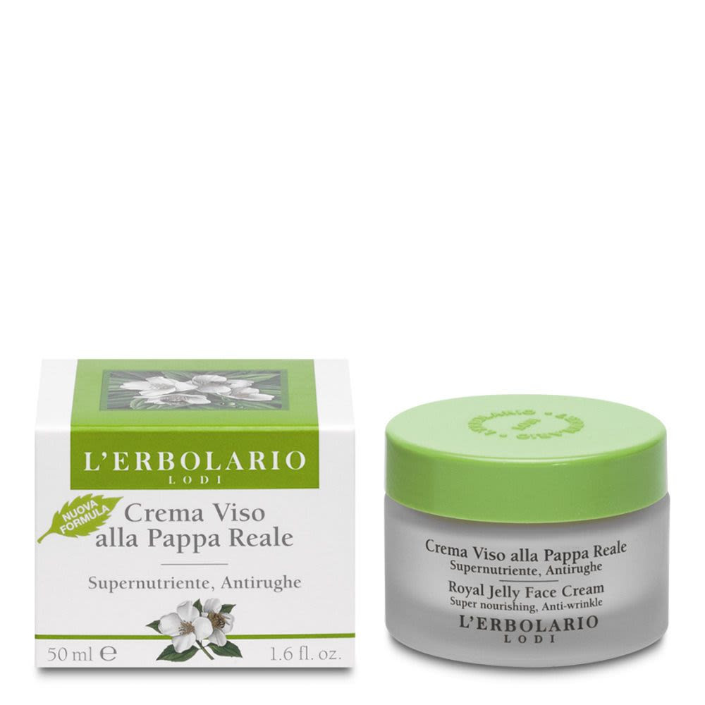 Crema Viso Pappa Reale Antirughe Supernutriente Pelli Secche 50ml - L'ERBOLARIO