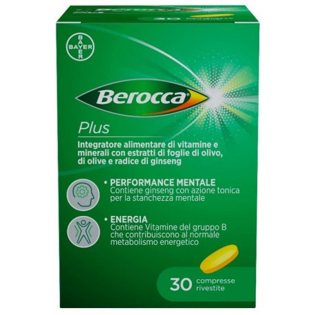 Berocca Plus Integratore Vitamine Minerali Per Energia E Concentrazione Compresse 30 Pz - Immagine 7