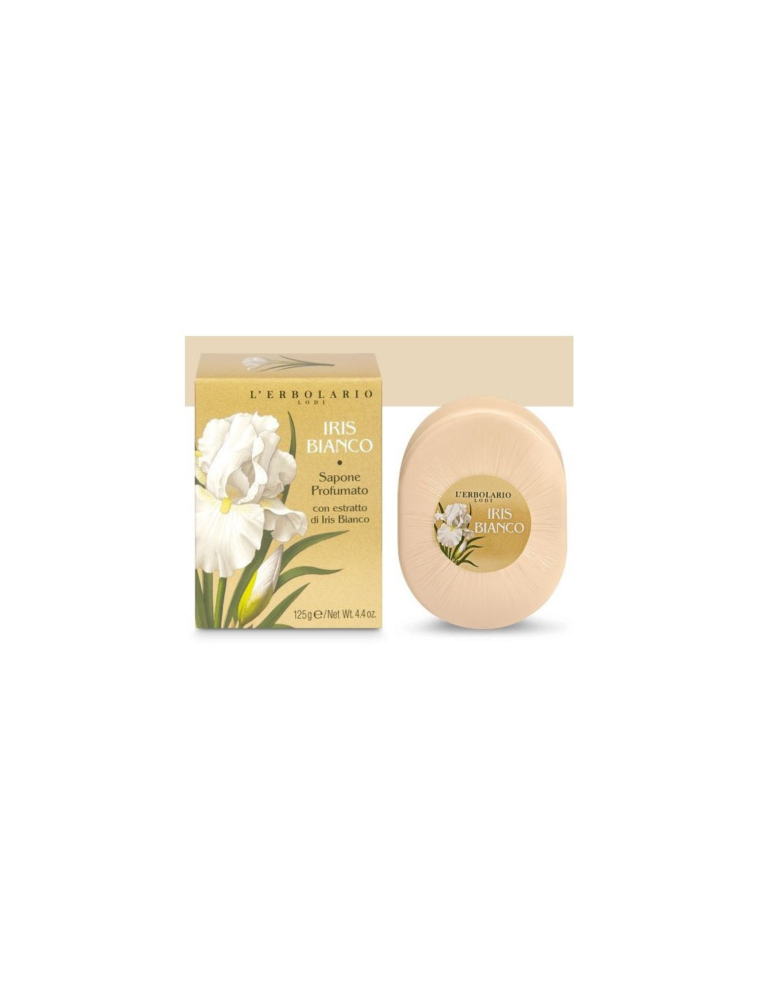 Iris Bianco Sapone 125g - Immagine 2