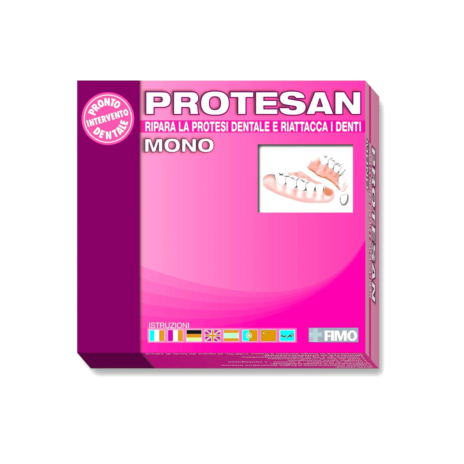 Fimo Protesan Mono Kit Protesi Monouso Per Riparazioni Temporanee Kit Monodose - Immagine 3