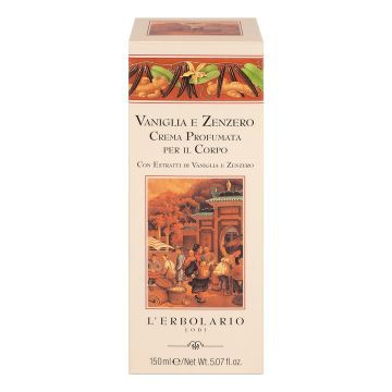 Crema L'erbolario L´Erbolario Crema Profumata Per Il Corpo Vaniglia E Zenzero 150 Ml La Pelle - Immagine 3