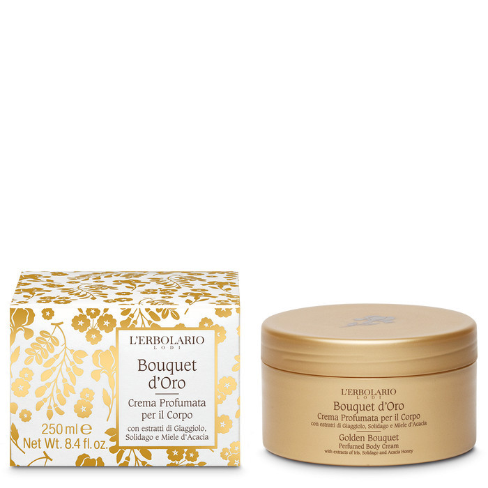 L'erbolario Oro/Crema Bouquet D' Profumata Corpo Per Idratazione E Profumazione 250 Ml - Immagine 3